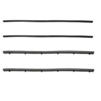 Suits Holden HQ HJ HX HZ WB Rear Door Belt Weather Strip Kit - 4 Piece