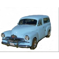 Rubber Kit for Holden FJ Panel Van with Stainless Steel Bailey Channels