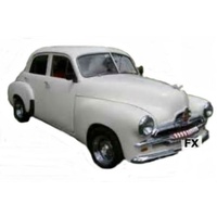 Rubber Kit for Holden FX Standard with Stainless Steel Bailey Channels