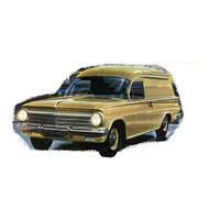 Rubber Pack for Holden EH Panel Van with Soft Bailey Channel