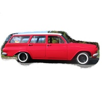  Rubber Kit for Holden EJ Wagon with stainless Steel Bailey Channels