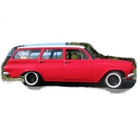 Suits Holden EJ Wagon Rubber PACK- Stainless Steel Bailey Channel