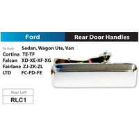 Door Handle Chrome Left Hand Rear for Ford Falcon XD XE XF Sedan, Wagon Ute & Van