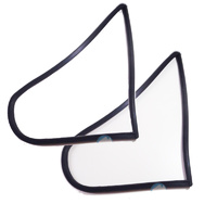 Rear Quarter Window Seals suits Holden Torana LH LX UC Sedan  - Pair for Left and Right Hand Side