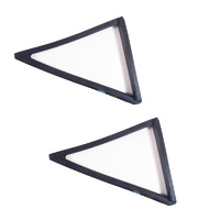 Rear Quarter Window Seals suits Ford XR XT XW XY  - Left and Right Hand Side ( Pair )