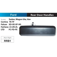 Door Handle Black Right Hand Rear for Ford Falcon XD XE XF Sedan, Wagon Ute & Van