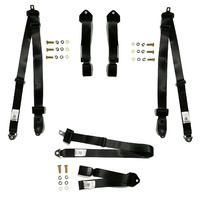 Front Bench Seat Belt Kit to suit Holden EH EJ Special Sedan Wagon - ADR Approved