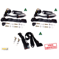  Seat Belt Kit To Suit Toyota Landcruiser FJ45 Ute Bench - Brand New Australian Made