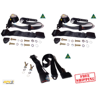 Seat Belt Kit To Suit Toyota Landcruiser FJ45 Ute Bench - BRAND NEW AUSTRALIAN MADE