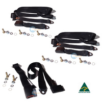 Rear Bench and or Bucket Seat Belt Kit to suit Ford XW XY Sedan, Wagon 