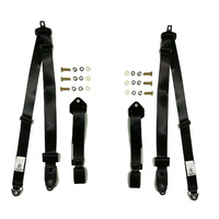Front Bucket Seat Belt Kit to suit Holden HD HR Premier Sedan and Wagon 
