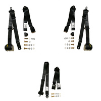  Front Seat Belt Kit to suit HJ HX HZ Sedan, Wagon, Panel Van, Utility, 1 Ton Cab Bench Seat