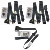  Rear Retractable Seat Belt Kit For Holden Adventurer VY 2002-04 Station Wagon