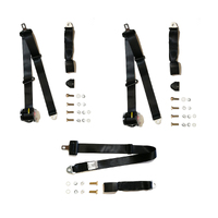 Rear Retractable Seat Belt Kit For Holden Apollo JK JL 1989-93 Sedan