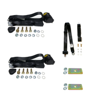  Rear Seat Belt Kit For Holden Astra TR 1995-99 5 Door Hatchback
