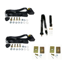 Rear Seat Belt Kit For Holden Astra AS 1994-99 5 Door Hatchback