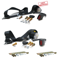 Front Seat Belt Kit For Holden Barina SL 1985-88 3 Door Hatchback