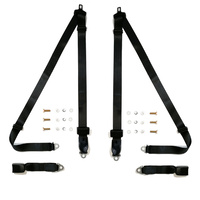  Front Left and Right Bucket Seat Belt Kit to suit Holden LC LJ Sedan 2 Door Coupe -  PAIR