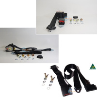 Brand New Rear Bucket Seat Belt Kit for Nissan Pulsar N14 N15 Sedan - ADR Approved