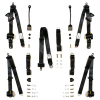 Complete Seat Belt Kit for Holden Commodore VK VL Sedan and Wagon - ADR Approved Australian Made