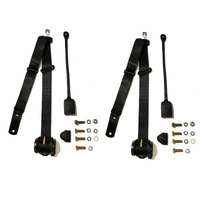  Front Bucket Seat Belts to suit Ford Falcon XB XC Sedan - Pair