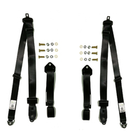 Front Bucket Seat Belt Kit to suit Ford Falcon XY Wagon and Sedan - ADR Approved Australian Made