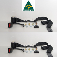 Front Seat Belt Kit for Alfa Junior 1.6L 1963-1976 