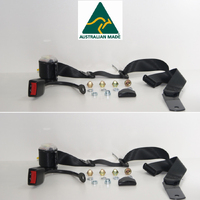 SUITS ALFA SPIDER 2.0 & 2.5 COUPE 1960-1966 FRONT SEAT BELT KIT