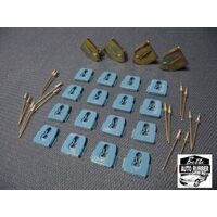 Suits XW-XY GT Ford and Fairmont Sill Mould Clip Kit With Rivets