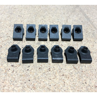Wheel Arch Inner Guard J-Nuts for Holden HQ HJ HX HZ WB - 12 Pack