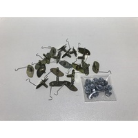 Large Spring Tail Clip for Ford - Pack of 20