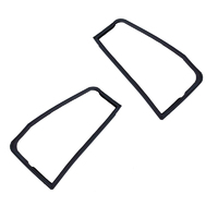  Left & Right Front 1/4 Vent Window Seals suit Toyota Land Cruiser FJ40 FJ45 HJ45 HJ47 HJ45 HJ47 1975-1985