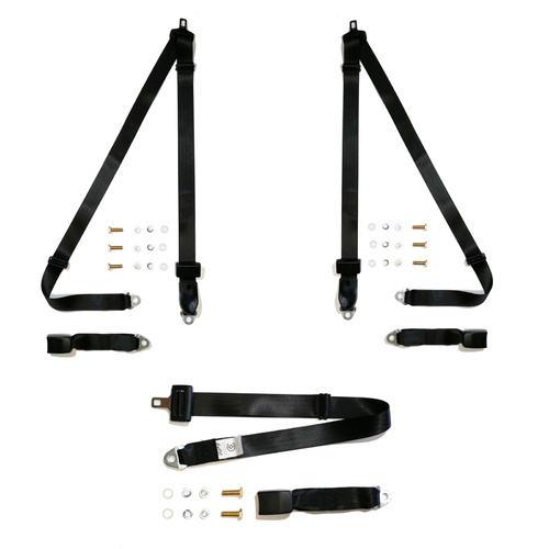  APV Rear Seat Belt Kit to Suit Toyota Landcruiser FJ40 5 Door Station Wagon - ADR Approved