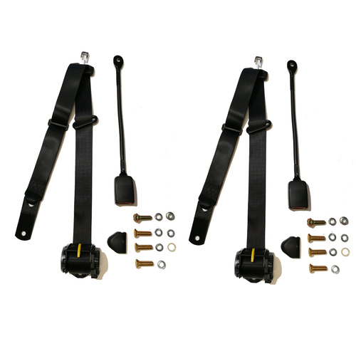  Front Bucket Seat Belt Kit for Holden TD Gemini Sedan - ADR Approved