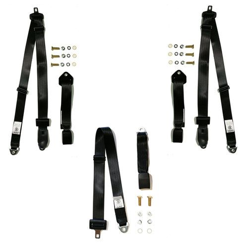  Front Seat Belt Kit to Suit Toyota Landcruiser 1970-75 FJ40 5 Door Station Wagon