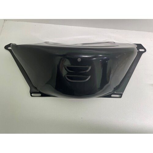  Black Flywheel Dust Cover SB Chev to Turbo