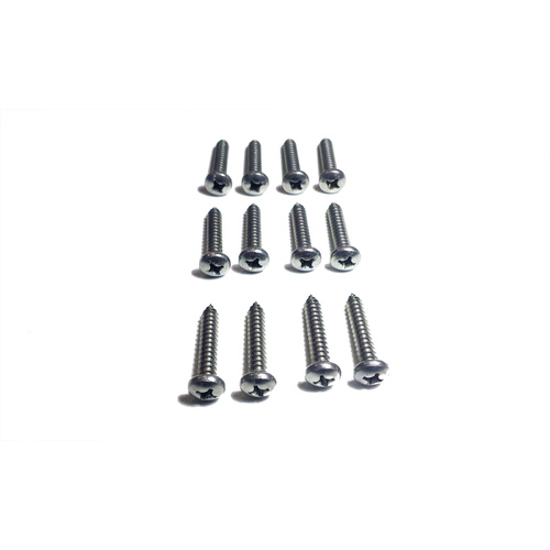 FORD FALCON XR XT XW XY AND FAIRLANE ZA ZB ZC ZD FRONT OR REAR DOOR ARMERST SCREW 12 PACK