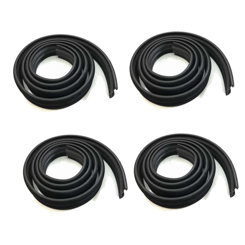 Complete Main Bailey Channel Kit for Holden FX FJ  for all 4 Doors - Soft Flocked