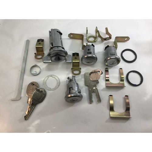 Ignition Barrel + Two Doors & Keys + Boot Lock & Keys for Holden Torana LH LX UC
