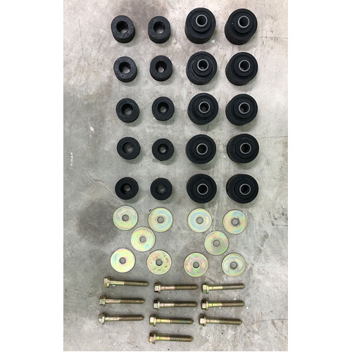 Body Mount Kit Including Bolts for Holden HQ HJ HX HZ WB Ute or Panel Van