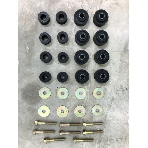 Body Mount Kit for Holden HQ HJ HX HZ WB Sedan including Bolts
