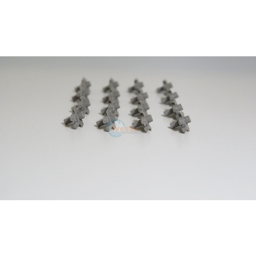 Chrome Grille Mould Clips suits Ford  XY - 16 Pieces