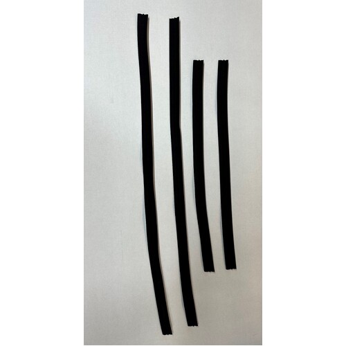 Front and Rear Outer Door Belt ( Weather Strip ) Insert Rubber Kit for Holden Commodore VB VC VH - Left or Right Hand Side