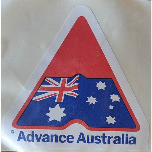 WINDSCREEN DECAL ADVANCE AUSTRALIA