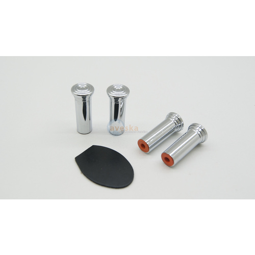 Chrome Door Lock knobs suits Early Holden - 4 Only