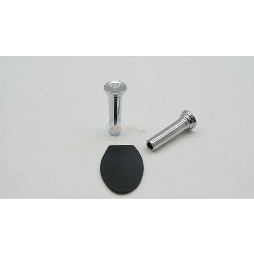 Chrome Door Lock knobs suits Holden HK HT HG HQ HJ HX HZ WB LC LJ LH LX UC - 2 Only