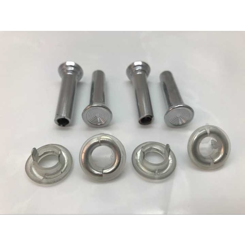 Suits Holden Chrome Door Lock Knobs and Surrounds HK HT HG HQ-WB LC-LJ LX-UC