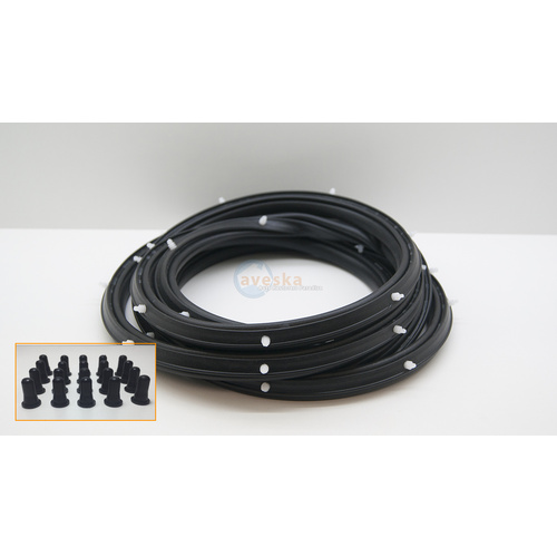 Front Door Seal To Suit Holden HQ HJ HX HZ WB Sedan Ute Wagon Statesman Tonner +20 PLUGS