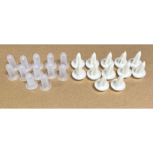Front Door Trim Clip Set for Chrysler Valiant VF VG 2 Door Coupe - Does One Door Only