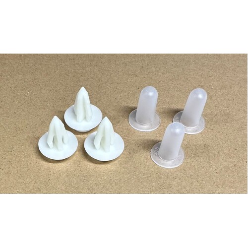 Rear Door Trim Clip Set for Chrysler Valiant VF VG  2 Door Coupe - Does One Door Only